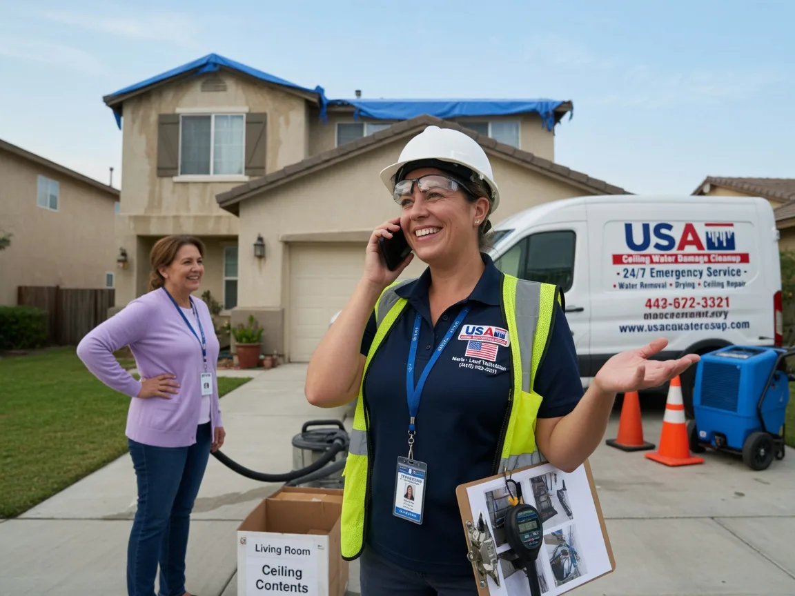 Ceiling Water Damage Restoration Utica, MO FAQs